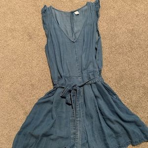 Chambray romper
